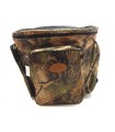RD25 - Zaino in nylon camo per funghi con gerla in vimini Ra Sport