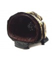 RD25 - Zaino in nylon camo per funghi con gerla in vimini Ra Sport