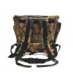 RD25 - Zaino in nylon camo per funghi con gerla in vimini Ra Sport