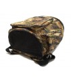 RD25 - Zaino in nylon camo per funghi con gerla in vimini Ra Sport