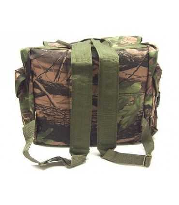 Zaino nylon Camo con gerla per funghi