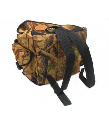 Zaino nylon Camo con gerla per funghi