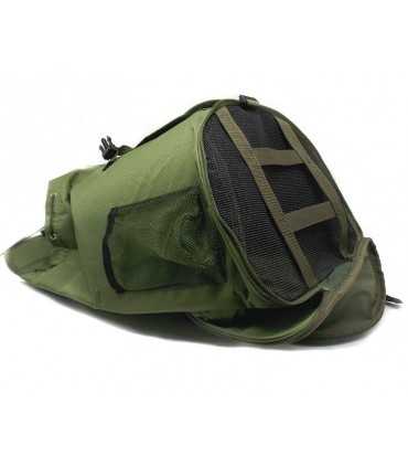 Zaino Ram per funghi in nylon verde