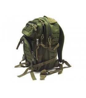 Zaino tattico in nylon verde Exagon