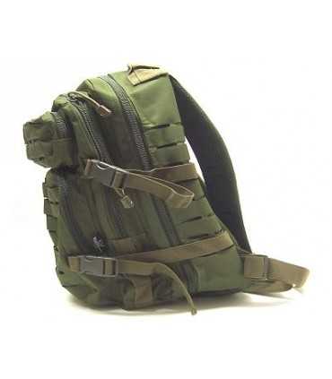 Zaino tattico in nylon verde Exagon