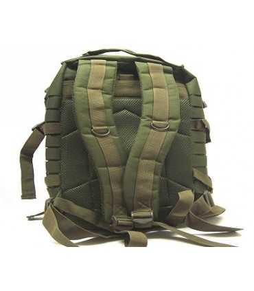 Zaino tattico in nylon verde Exagon