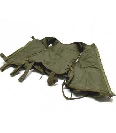 Black cordura tactical vest with holster