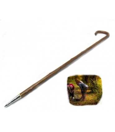 Bastone_in_castagno_da_donna_con_punta_in_metallo_da_tartufi_
