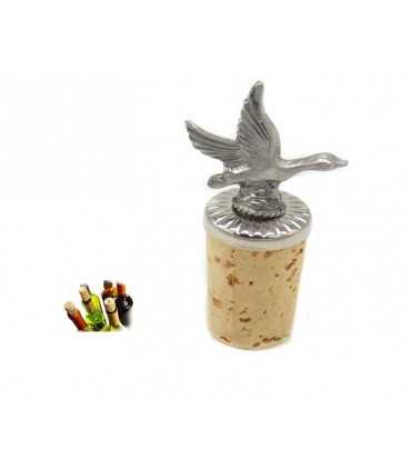 Tappo_in_sughero_per_bottiglia_con_decorazione_anatra_