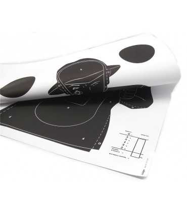 Sagoma_Nera_Kruger_IPSC_bersaglio_Police_Pistol_71x51_cm__1