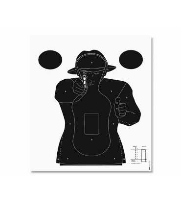 Sagoma_Nera_Kruger_IPSC_bersaglio_Police_Pistol_71x51_cm__2