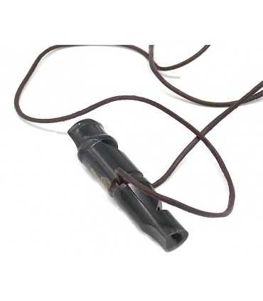 Fischietto_lungo_per_cani_in_cuoio_di_bufalo_con_cordoncino_in_cuoio_2