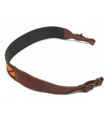 Bretella_Wild_Zone_in_cuoio_e_neoprene_per_carabina__3