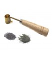 Misurino_Delfiero_regolabile_misura_piccola_in_ottone_per_polvere_e_piombo