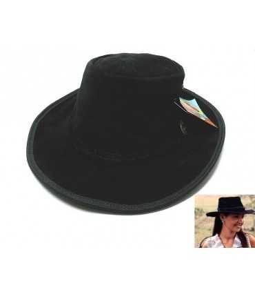 Cappello_pelle_scamosciata_nera_Cutana_australiano