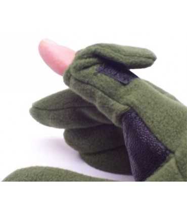 Guanti_uomo_in_pile_verde_con_dito_tagliato___2