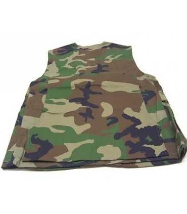 Gilet_Univers_da_caccia_mimetico_in_cotone