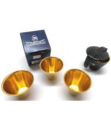 Set_4_bicchierini_gold_metallo_B64_per_liquore