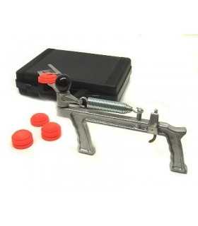 Lanciapiattelli_piccola_Sagittario_a_sgancio_manuale_a_pistola