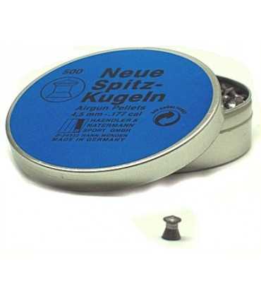 Pallini H&N Neue SpitzKugel 4,5 mm per carabina aria compressa