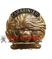 Placca distintivo Opaco Carabinieri Argento Oro con clip da cintura portafoglio taschino portaplacca collo