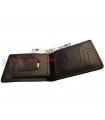 Portafoglio Vega Holster orizzontale in cuoio Carabinieri con placca ASCOT Argento oppure Oro con clip
