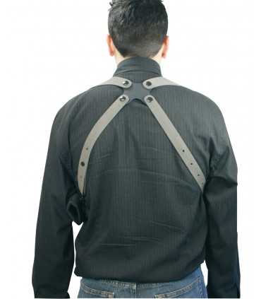 5M27 - Fondina ascellare POLICE TECH verticale in nylon cordura Radar Hi-Tec