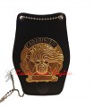 Porta placca Vega Holster con placca estraibile in metallo Carabinieri Argento o Oro a collana da collo o da cintura
