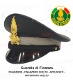 Berretto Finanziere Finanziere scelto Appuntato Appuntato scelto Guardia di Finanza DIADEMA con soggolo in tessuto nero GDF