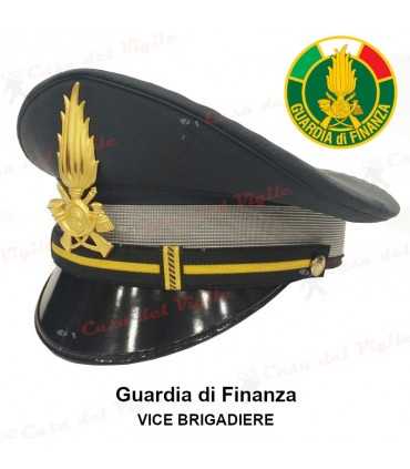 Berretto completo Vice Brigadiere Guardia di Finanza DIADEMA con soggolo in tessuto GDF