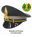 Berretto completo Vice Brigadiere Guardia di Finanza DIADEMA con soggolo in tessuto GDF
