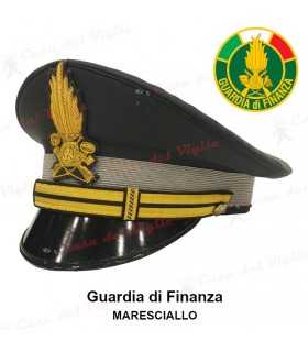 Berretto completo Maresciallo Guardia di Finanza DIADEMA con soggolo in tessuto GDF