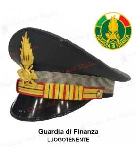Berretto completo Luogotenente Guardia di Finanza DIADEMA con soggolo in tessuto GDF