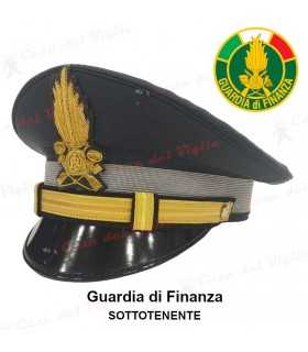 Berretto completo Sottotenente Guardia di Finanza DIADEMA con soggolo in tessuto GDF