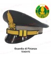 Berretto completo Tenente Guardia di Finanza DIADEMA con soggolo in tessuto GDF
