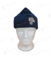 Skullcap skullcap in blue three-pointed fleece hat with Carabinieri flame Gold or Silver