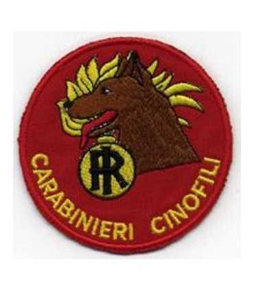 Patch a ricamo Carabinieri reparto Cinofili con velcro