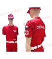 Polo Manica Corta CROCE ROSSA ITALIANA con profili Italia per Divisa Estiva con ricami CRI Convenzione di Ginevra