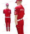 Divisa estiva Pantalone Polo Manica Corta Berretto tipo Baseball e Cintura CROCE ROSSA ITALIANA