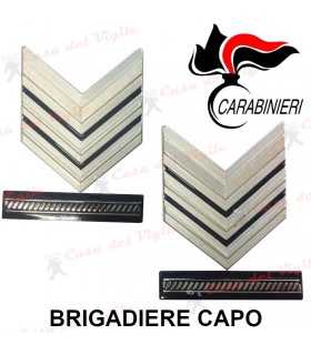 Gradi in Metallo CC BRIGADIERE CAPO per drop - Gradi metallici CARABINIERI