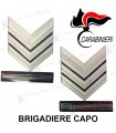 Gradi in Metallo CC BRIGADIERE CAPO per drop - Gradi metallici CARABINIERI