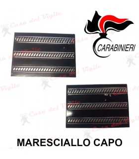 Gradi in Metallo CC MARESCIALLO CAPO per drop - Gradi metallici CARABINIERI