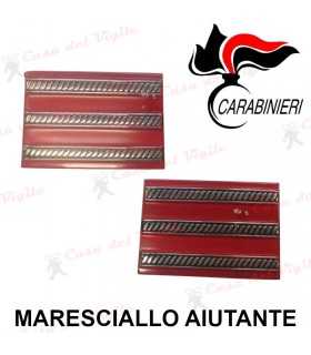 Gradi in Metallo CC MARESCIALLO AIUTANTE per divisa drop - Gradi metallici CARABINIERI