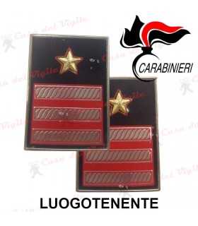 Gradi in Metallo CC LUOGOTENENTE per divisa drop - Gradi metallici CARABINIERI