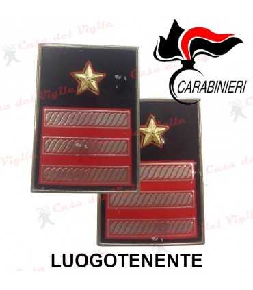 Gradi in Metallo CC LUOGOTENENTE per divisa drop - Gradi metallici CARABINIERI