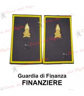 Tubolari Guardia di Finanza Finanziere - Coppia gradi GDF