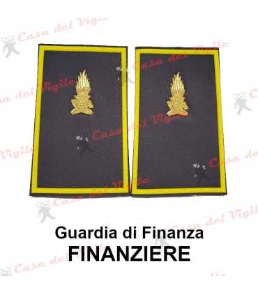 Tubolari Guardia di Finanza Finanziere - Coppia gradi GDF