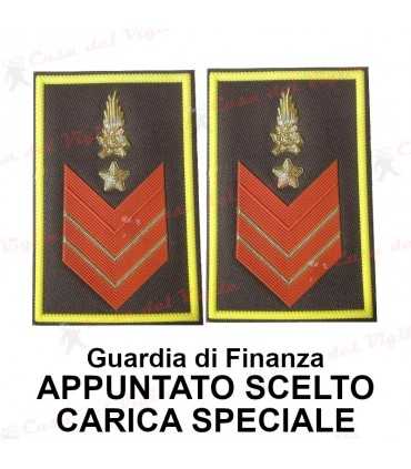 Tubolari Guardia di Finanza APPUNTATO SCELTO QUALIFICA SPECIALE - Coppia gradi GDF