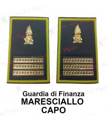 Tubolari Guardia di Finanza MARESCIALLO CAPO - Coppia gradi GDF