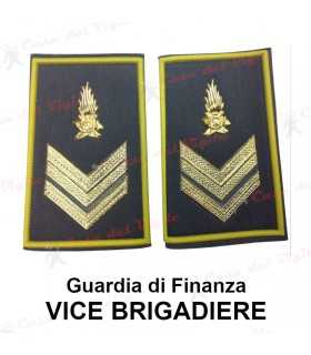 Tubolari Guardia di Finanza VICE BRIGADIERE - Coppia gradi GDF